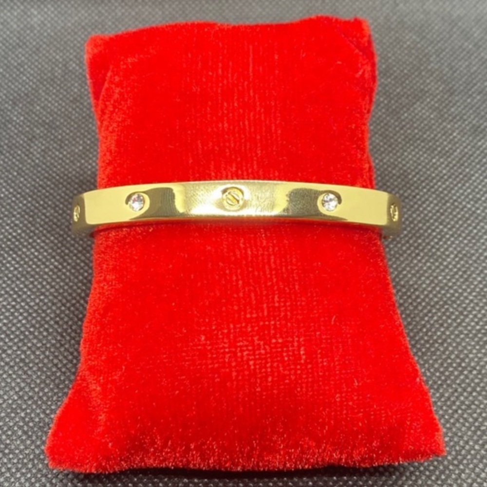 Love Bracelet Gold Plated Stainless Steel